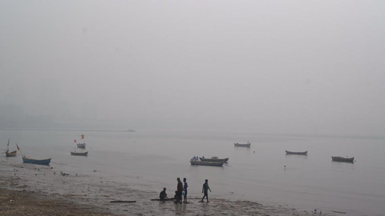 IN PHOTOS: From Nariman Point to Walkeshwar, haze blankets Mumbai PIC/ASHISH RAJE