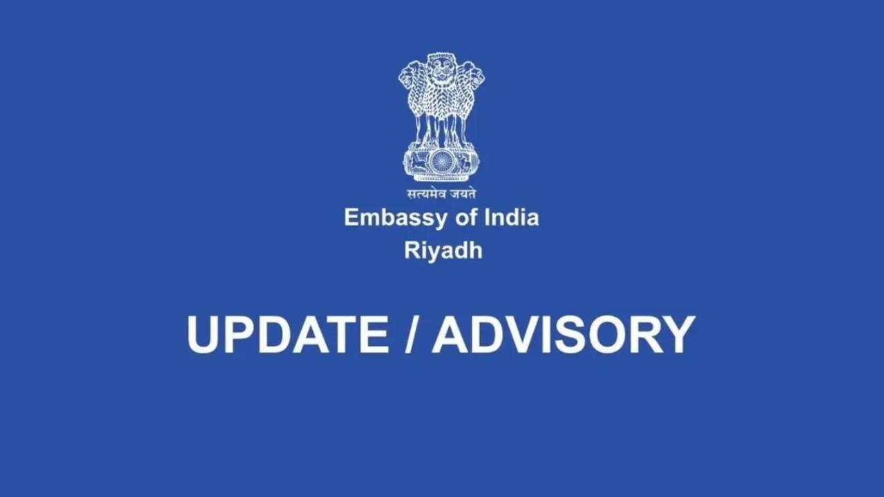 Amid continuing security concerns, the Indian Embassy urged members of the Indian community in Saudi Arabia to take necessary precautions and comply with local laws. PIC/X