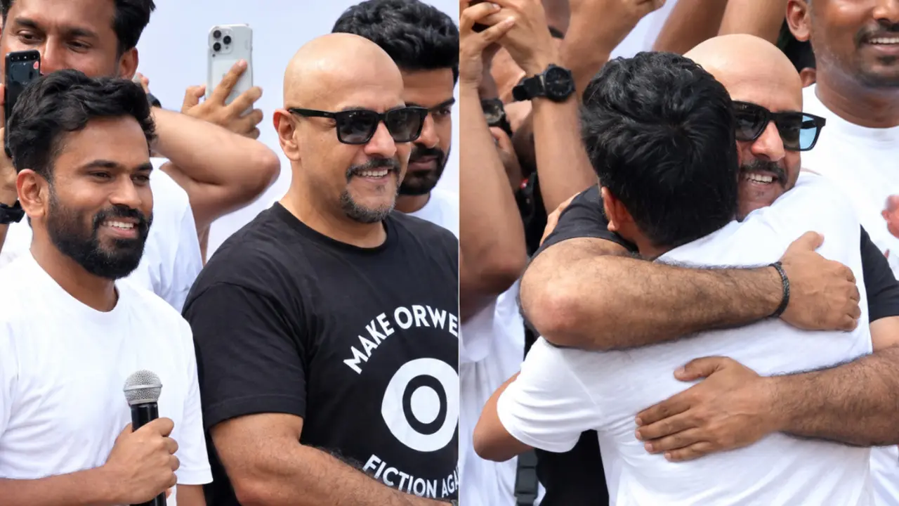 Watch: Vishal Dadlani joins CJP protest with Abhijeet Dipke in Mumbai; seeks Gyanesh Kumar's resignation