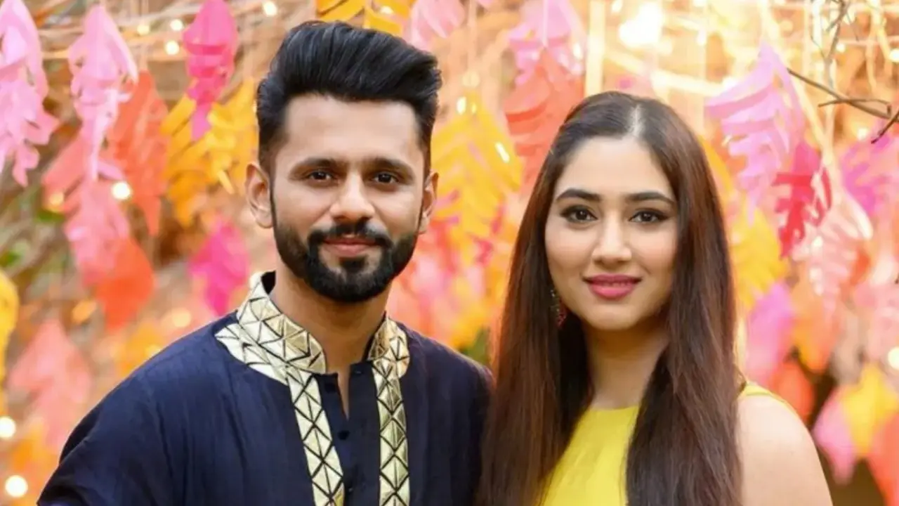 Rahul Vaidya draws flak for 'cheap' gesture towards wife Disha Parmar Rahul Vaidya and Disha Parmar pic via Instagram