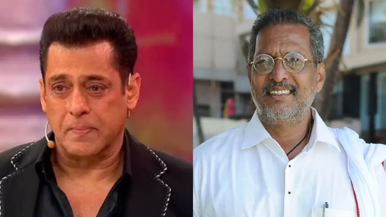 Salman Khan jets off to Pune for Nana Patekar’s funeral Salman Khan and Nana Patekar pic via Instagram