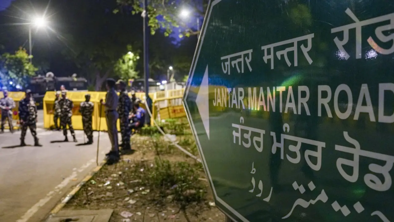 Jantar Mantar de-notification challenged in Supreme Court The petition contends that the Supreme Court had previously recognised Jantar Mantar as a designated site for protests. File Pic/PTI
