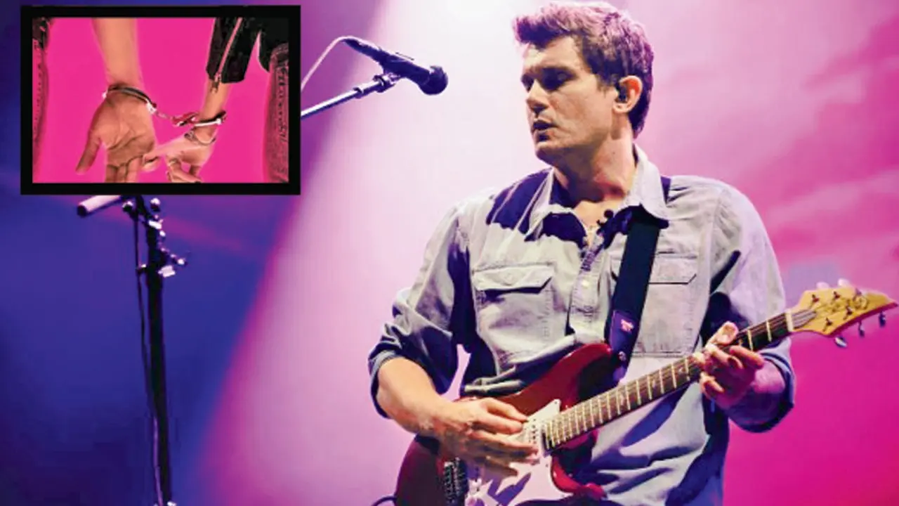 John Mayer; (inset) cover of ‘Tom and Jerry’. Pics/Instagram
