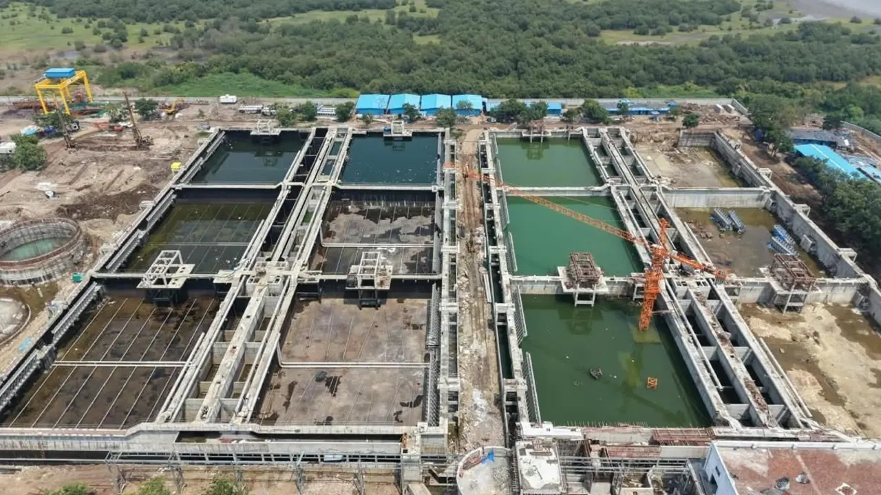 The Mumbai sewage project is expected to help improve seawater quality and protect the marine environment and aquatic life. Pic via BMC