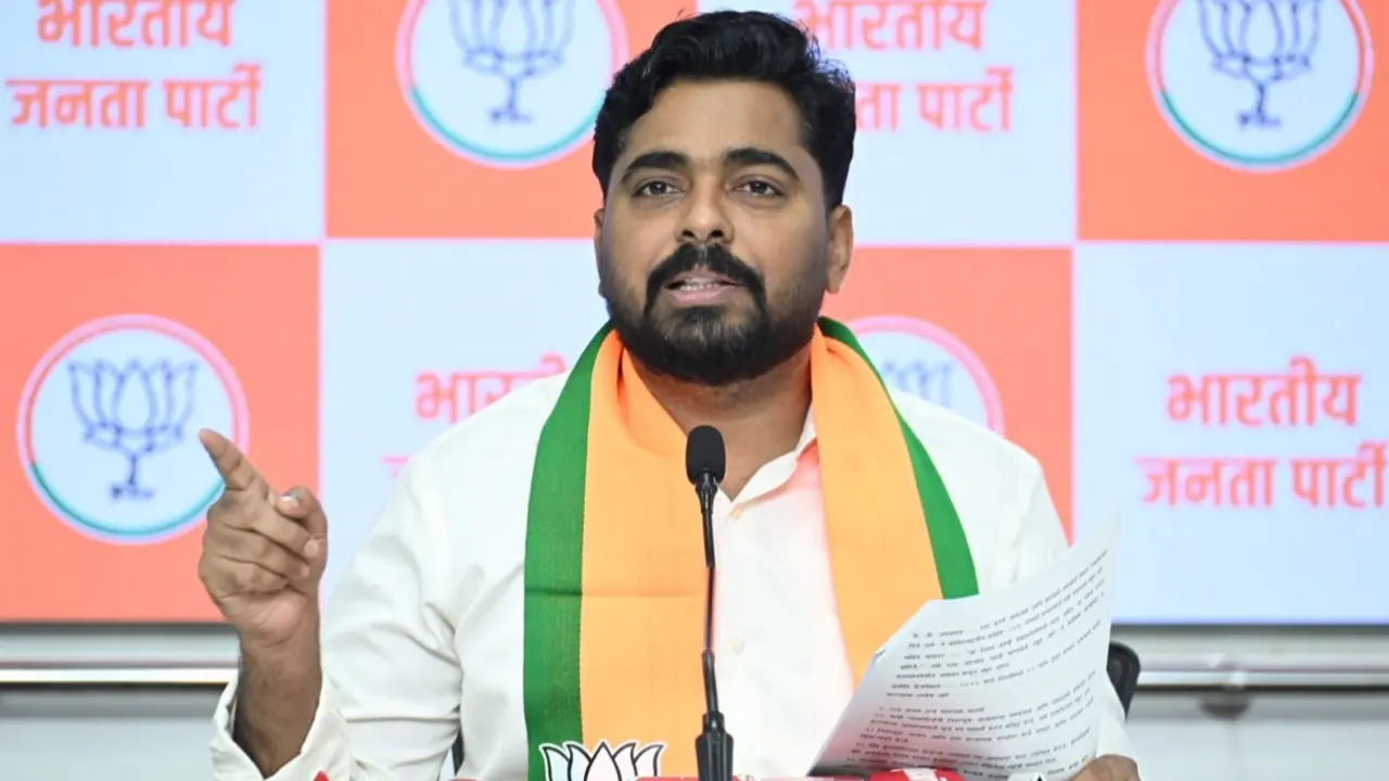 Maharashtra BJP targets Sanjay Raut over SC remarks and SIR row Navnath Ban. Pic/Special Arrangement