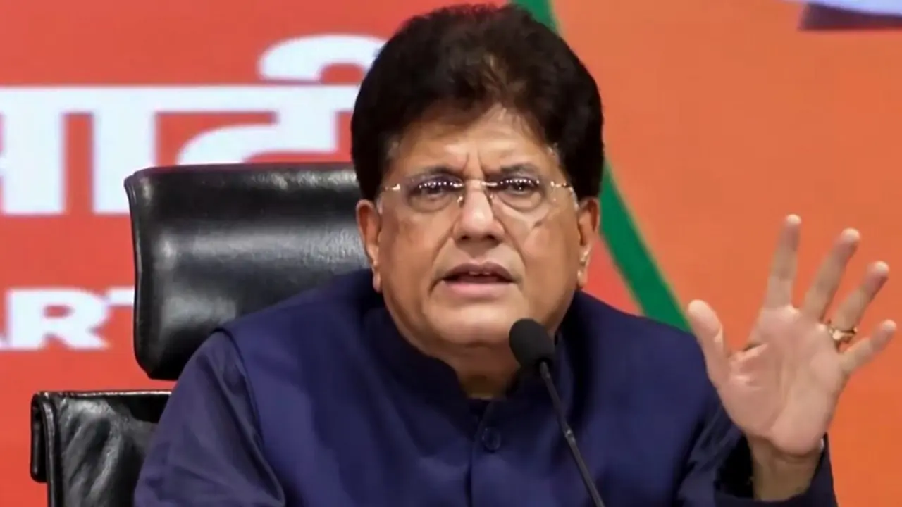 Union Commerce and Industry Minister Piyush Goyal. Pic/PTI