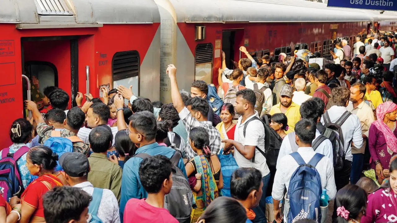 Railways and democracy This is the first time independent India has seen such large-scale prohibitions on the railways in the face of protests. Pic/PTI