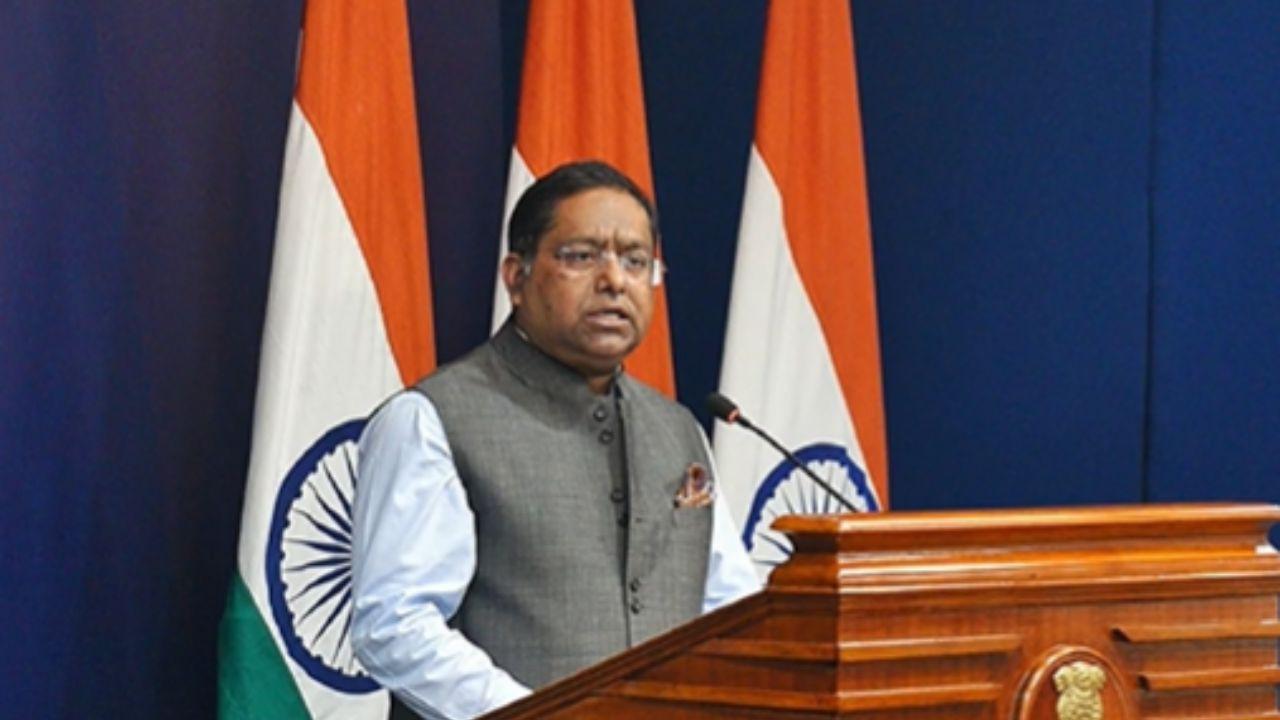 India urges US to ensure safety of its citizens after plot to target Hindu temple Ministry of External Affairs (MEA) spokesperson Randhir Jaiswal. Pic/ X