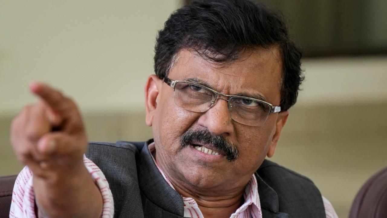 Sanjay Raut orchestrated AI-generated audio clip, doing Rahul Gandhi's bidding, alleges BJP Sanjay Raut. File Pic