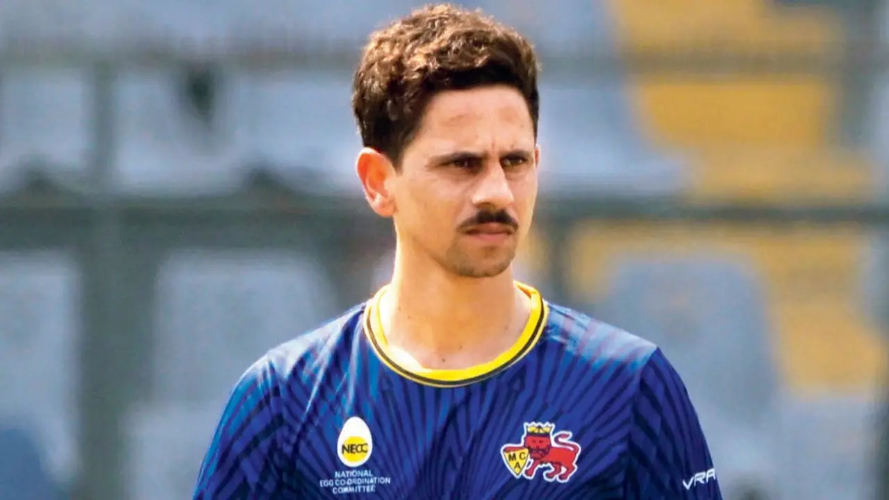 Ranji Trophy: Mumbai begin with a bang, but fielding needs a fix Mumbai skipper Siddhesh Lad. Pic/Ashish Raje