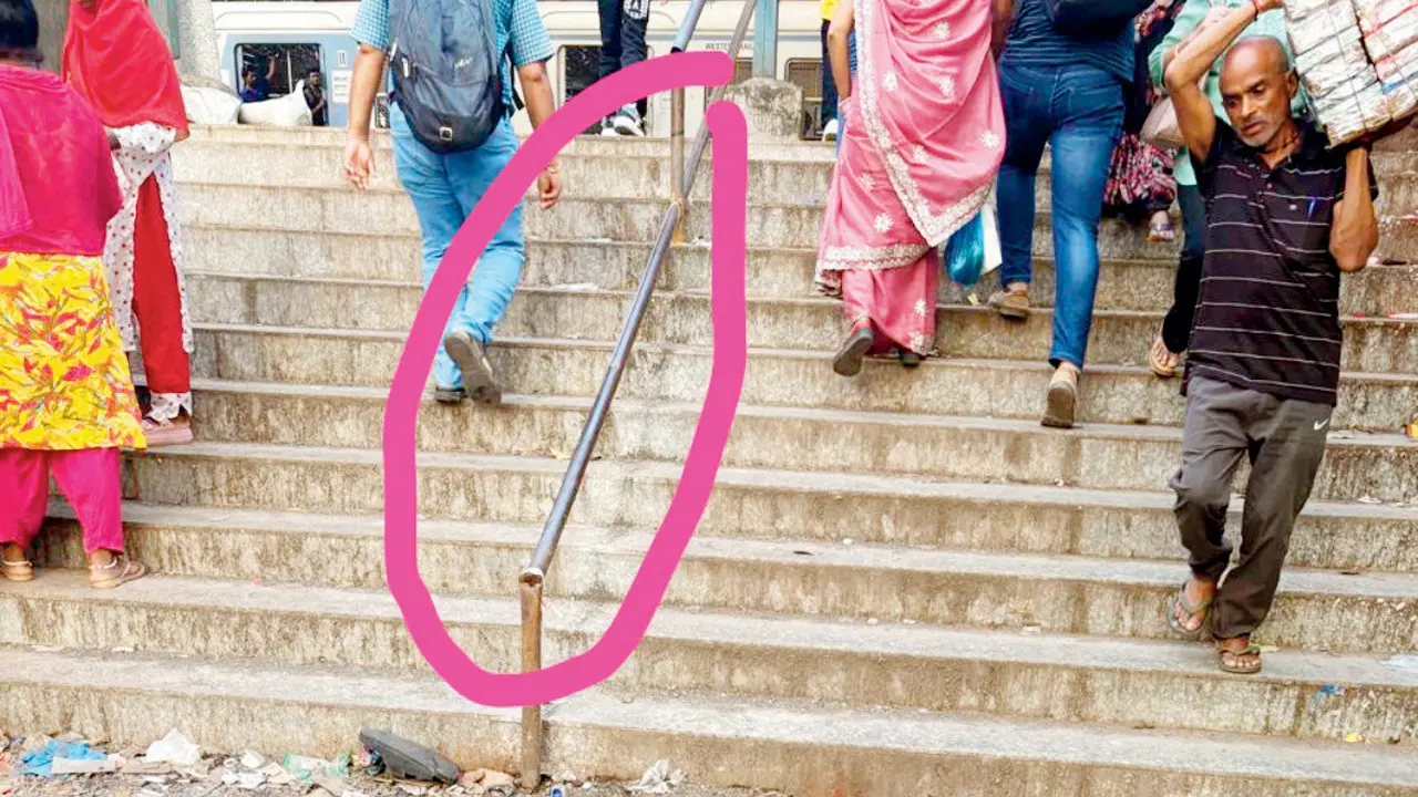 Authorities must ensure staircases are completely safe Representation pic