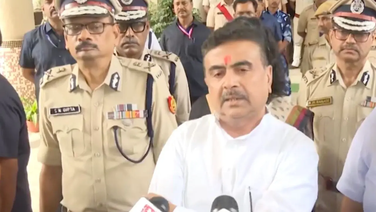 Kolkata Durga Puja stampede: CM Suvendu Adhikari orders probe into home guards’ role as 19 die West Bengal Chief Minister Suvendu Adhikari. Pic/ X