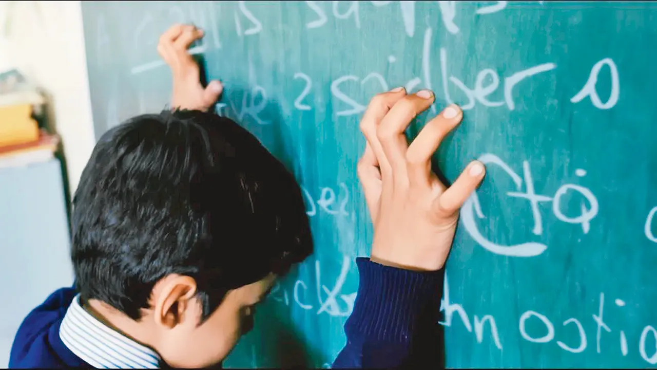 Experts share how people can help young professionals with dyslexia in office Darsheel Safary as Ishaan Avasthi in Taare Zameen Par. PIC COURTESY/YOUTUBE