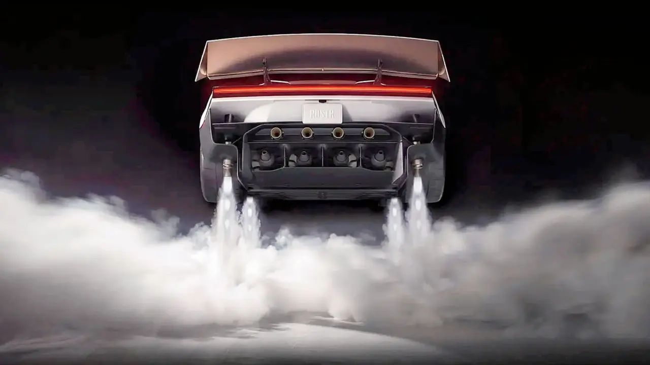 Elon Musk showcases futuristic Tesla Roadster with aerial manoeuvres A depiction of Elon Musk’s flying car. Pic Courtesy/Tesla