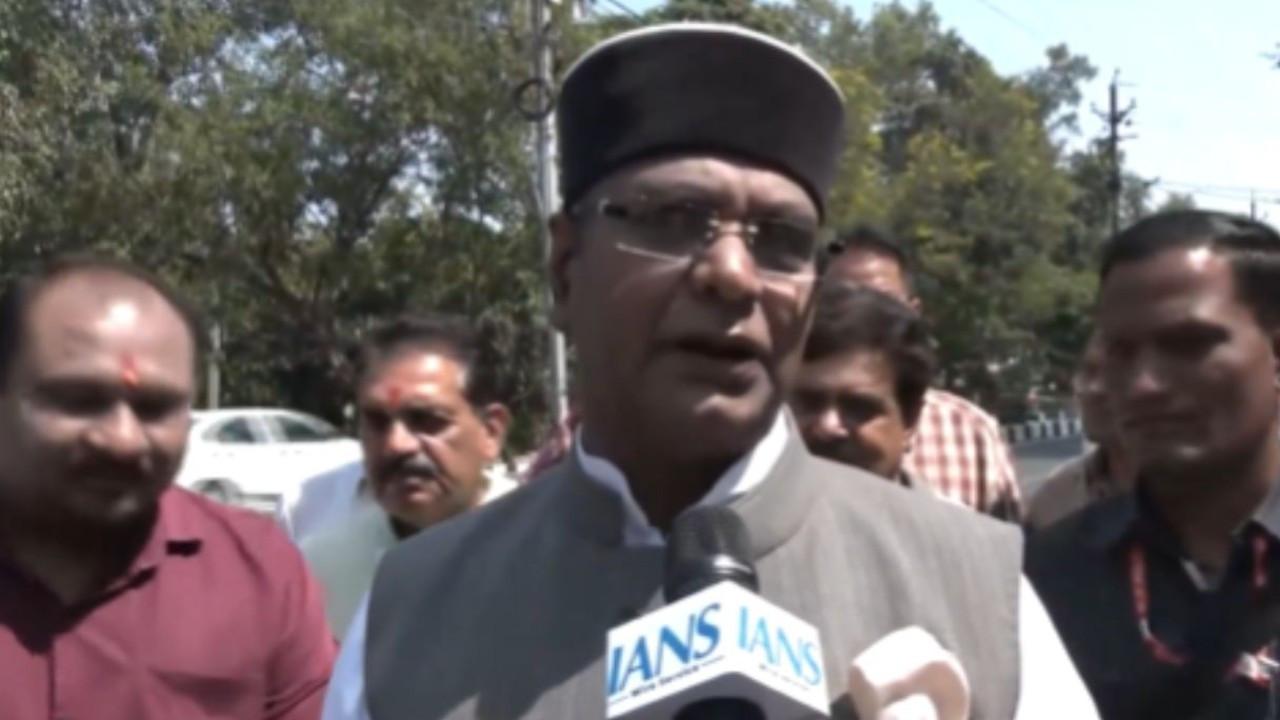 INDIA bloc protest: MP minister targets Congress over ECI allegations Madhya Pradesh Minister Vishwas Sarang. Pic/ X
