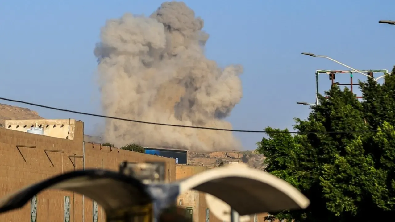 In Photos: 2 killed in explosions near Yemen government palace in Aden Pic/AFP