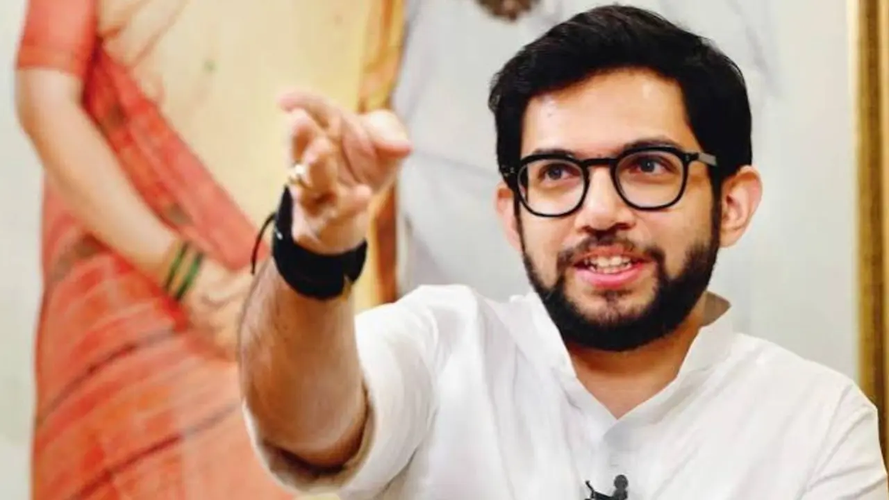 Shiv Sena (UBT) leader Aaditya Thackeray seeks CM`s intervention in floating advertisement row (File pic)