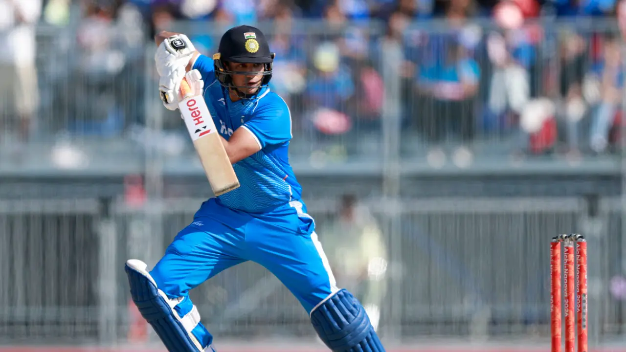Abhishek Sharma, Tilak Varma's half-centuries guide Team India to 211 runs Abhishek Sharma (Pic: X/@BCCI)