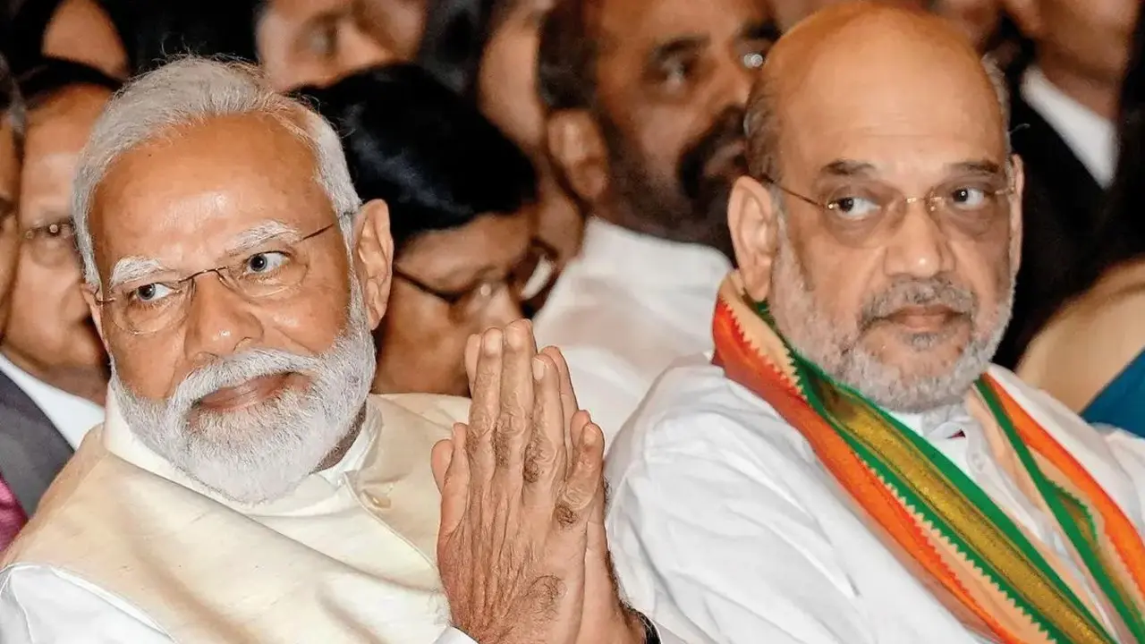 Amit Shah hails PM Modi’s 25-year political journey as ‘golden and transformative’ chapter in Indian democracy Prime Minister Narendra Modi and Union HM Amit Shah. File pic
