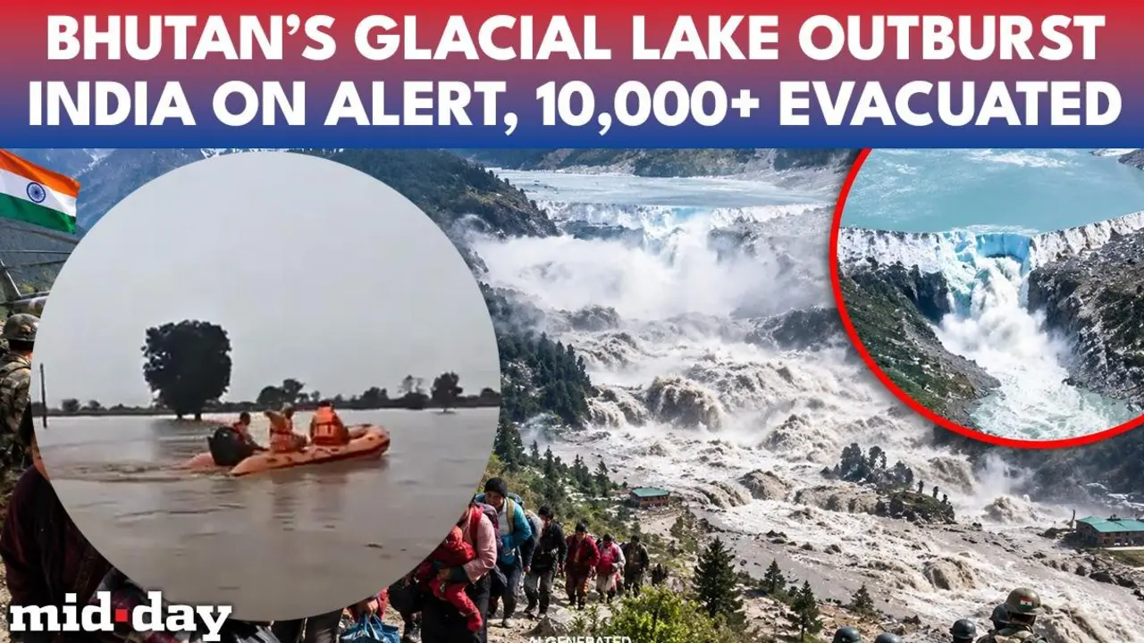 Bhutan flood horror: Indian villagers flee with cattle, Bengal-Assam on alert