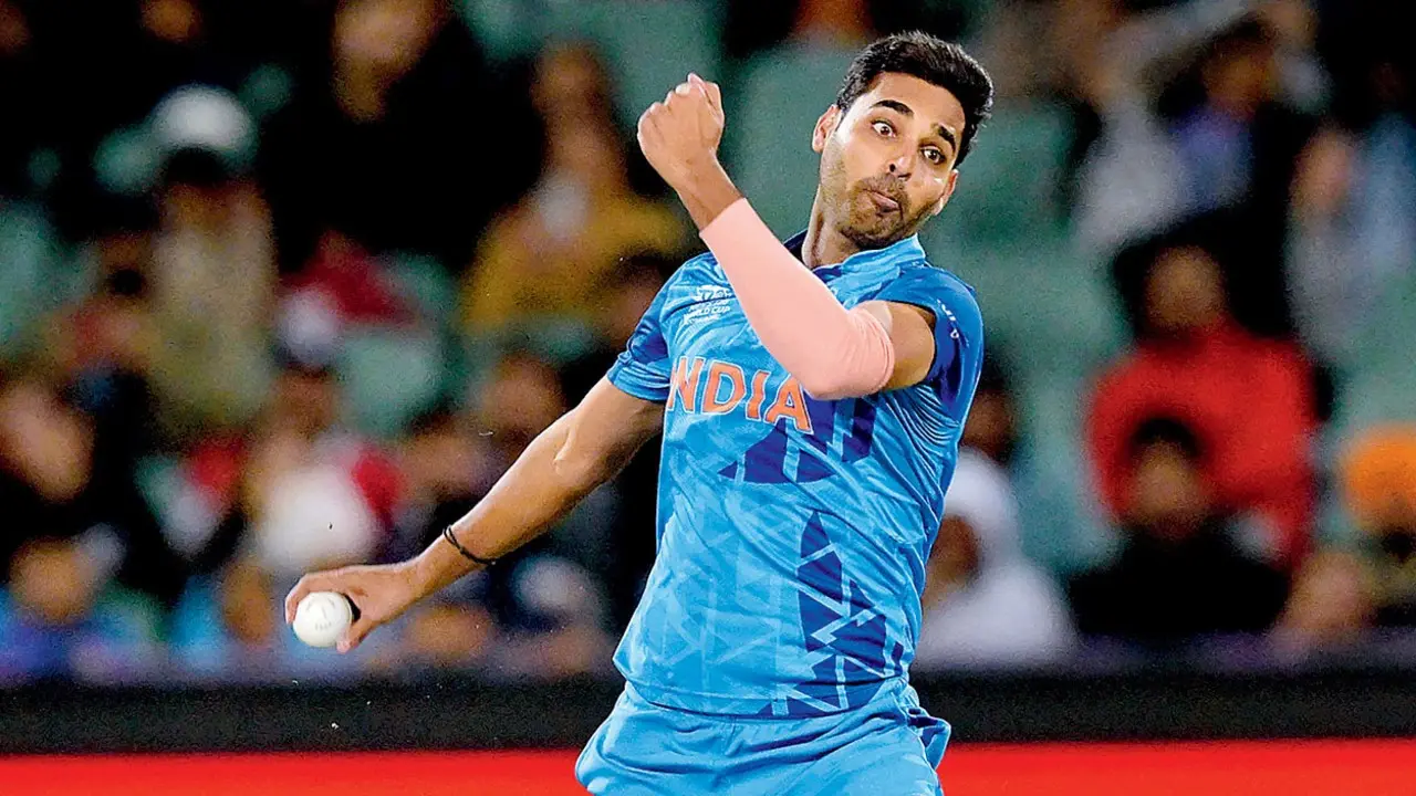 Tim Southee says Bhuvneshwar Kumar will thrive in NZ! India’s Bhuvneshwar Kumar. Pic/AFP