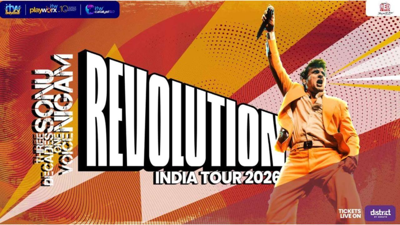 Three Generations, One Chorus: Sonu Nigam’s Revolution Tour Is Built for Families to Sing Together Sonu Nigam.