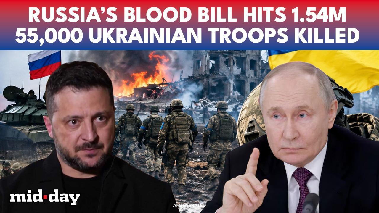 Russia’s War Bill Soars Past 1.54 Million: 2,020 Casualties In 24 Hours