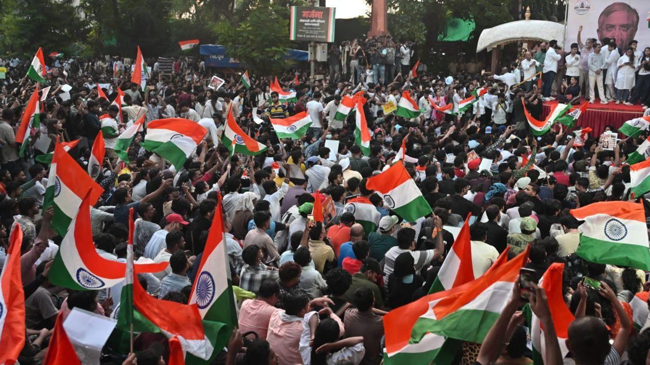 CJP co-convener Ashutosh Ranka said: "If going to jail can bring back the votes of 13 crore people, and if going to jail can ensure accountability for Gyanesh Kumar CJP co-convener Ashutosh Ranka said: "If going to jail can bring back the votes of 13 crore people, and if going to jail can ensure accountability for Gyanesh Kumar