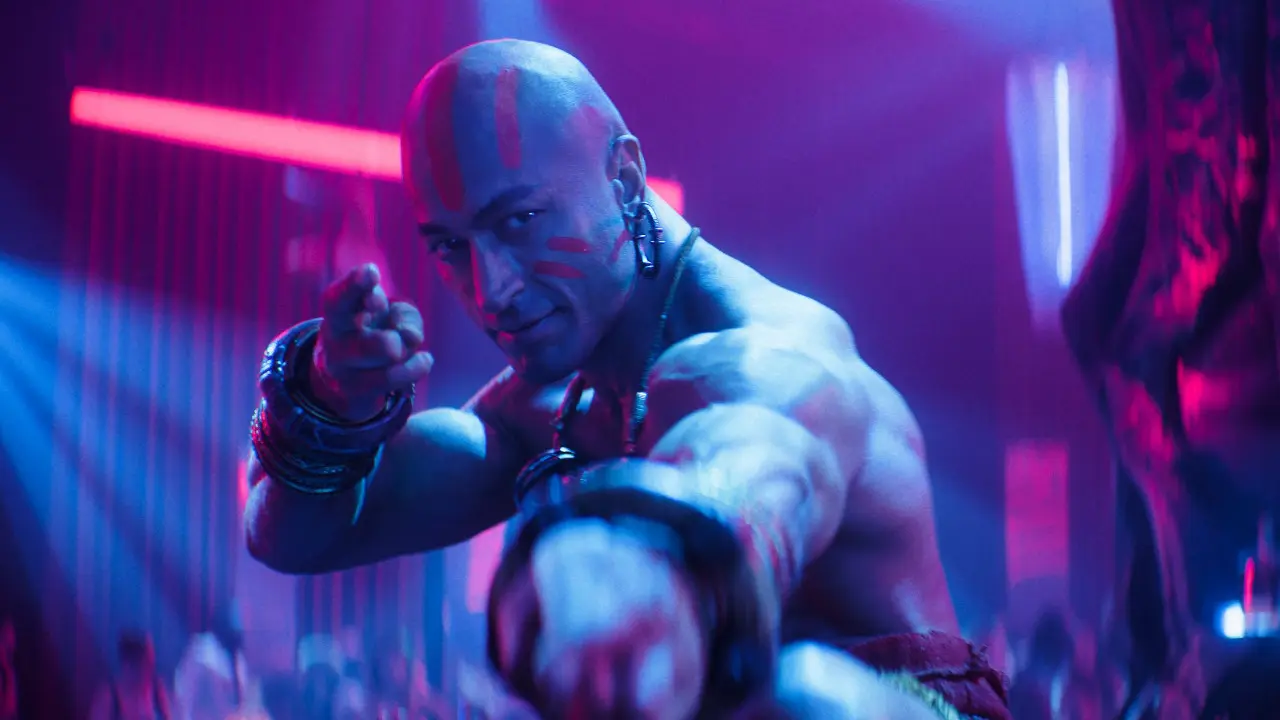 A still from Street Fighter. Pic via special arrangement