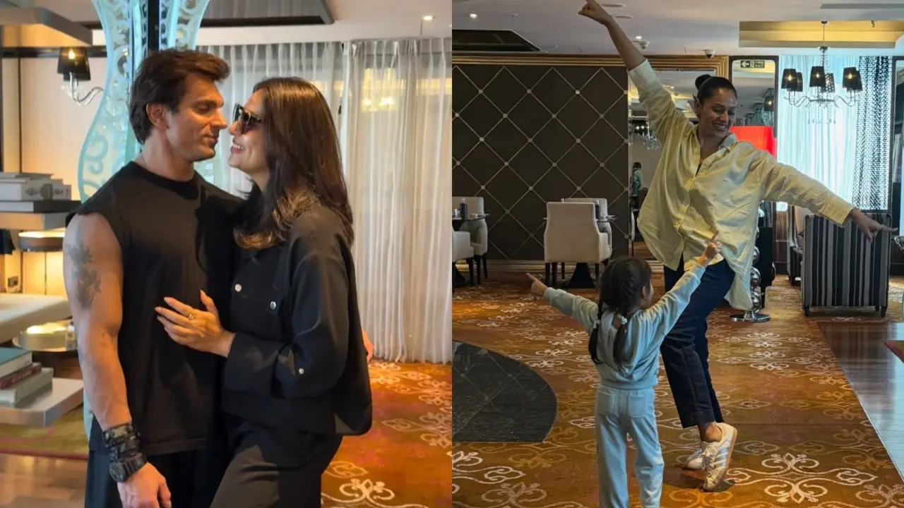 Bipasha Basu's mini family holiday. Pics via Instagram