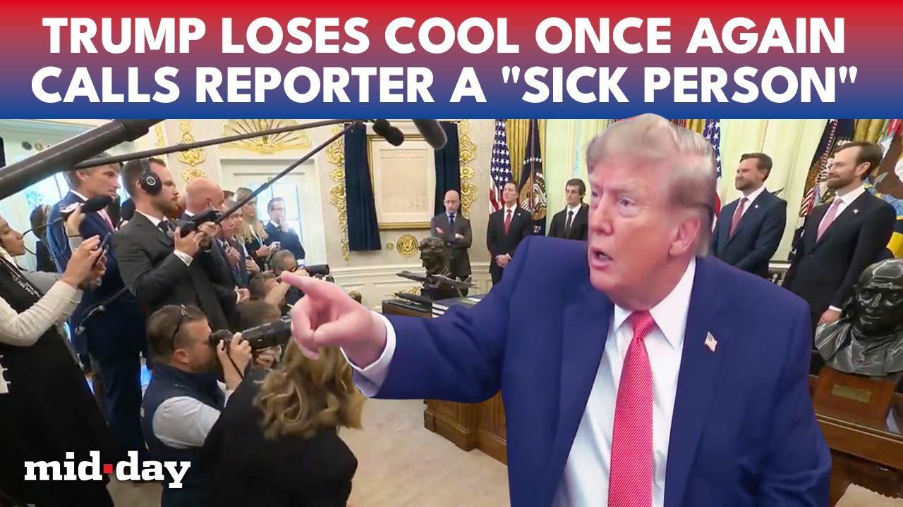 Trump CLASHES With Reporter Over $30K Reward; Vance Says 'Imbecile'