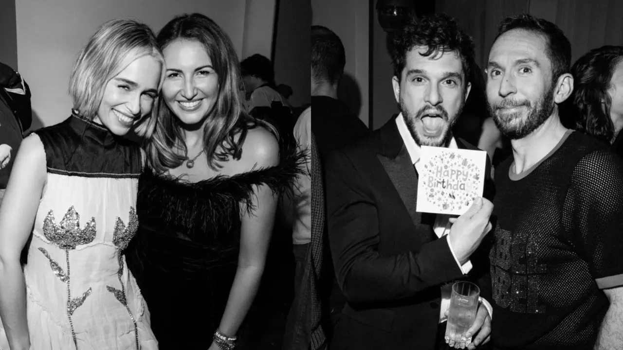 Emilia Clarke's 40th birthday bash (All pics via Instagram) Emilia Clarke's 40th birthday bash (All pics via Instagram)