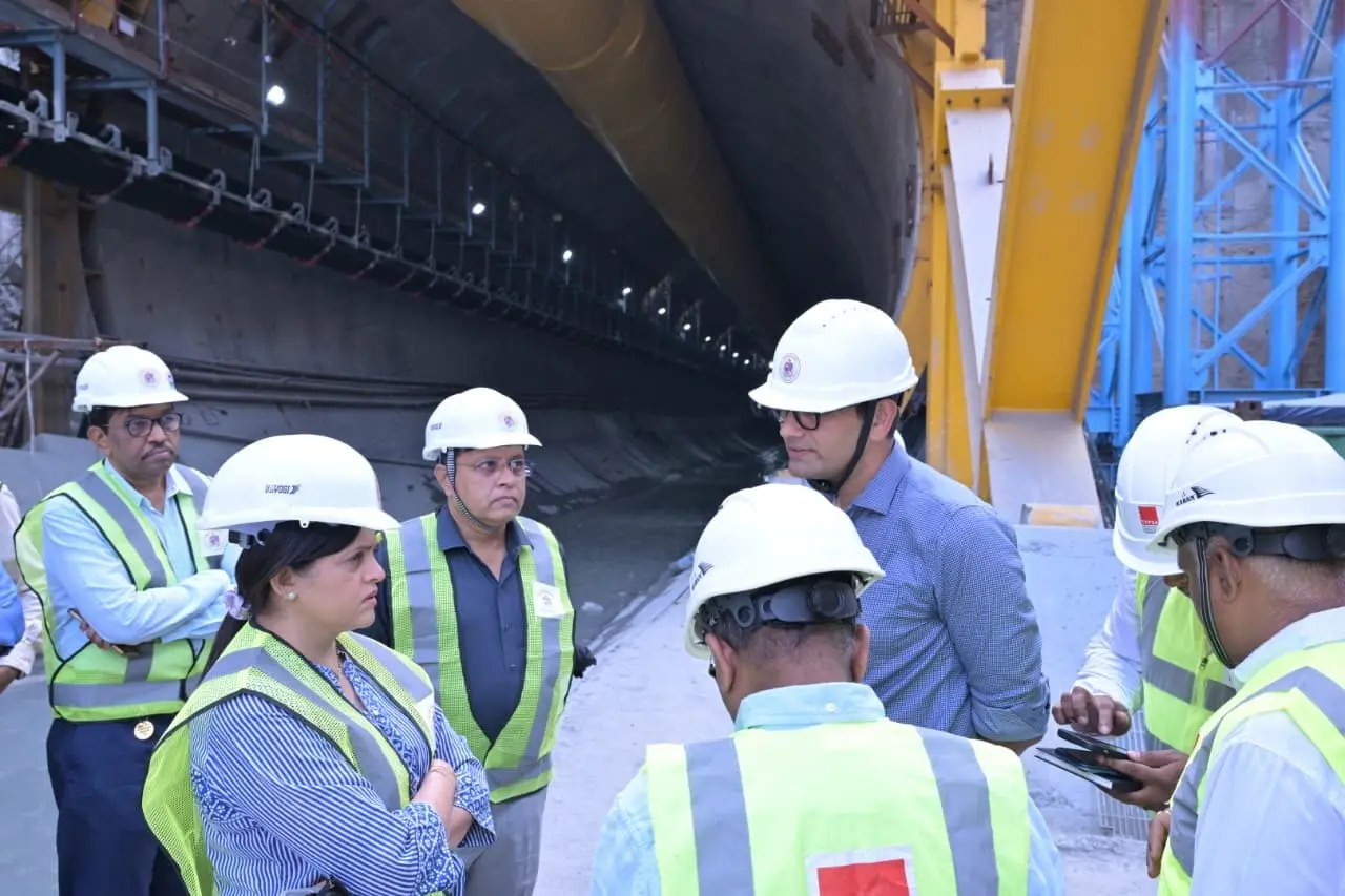 The first tunnel boring machine, Tulsi, became operational on August 17, 2026. Since then, it has completed 183 metres of excavation at an average rate of 5.5 metres per day, according to the BMC The first tunnel boring machine, Tulsi, became operational on August 17, 2026. Since then, it has completed 183 metres of excavation at an average rate of 5.5 metres per day, according to the BMC