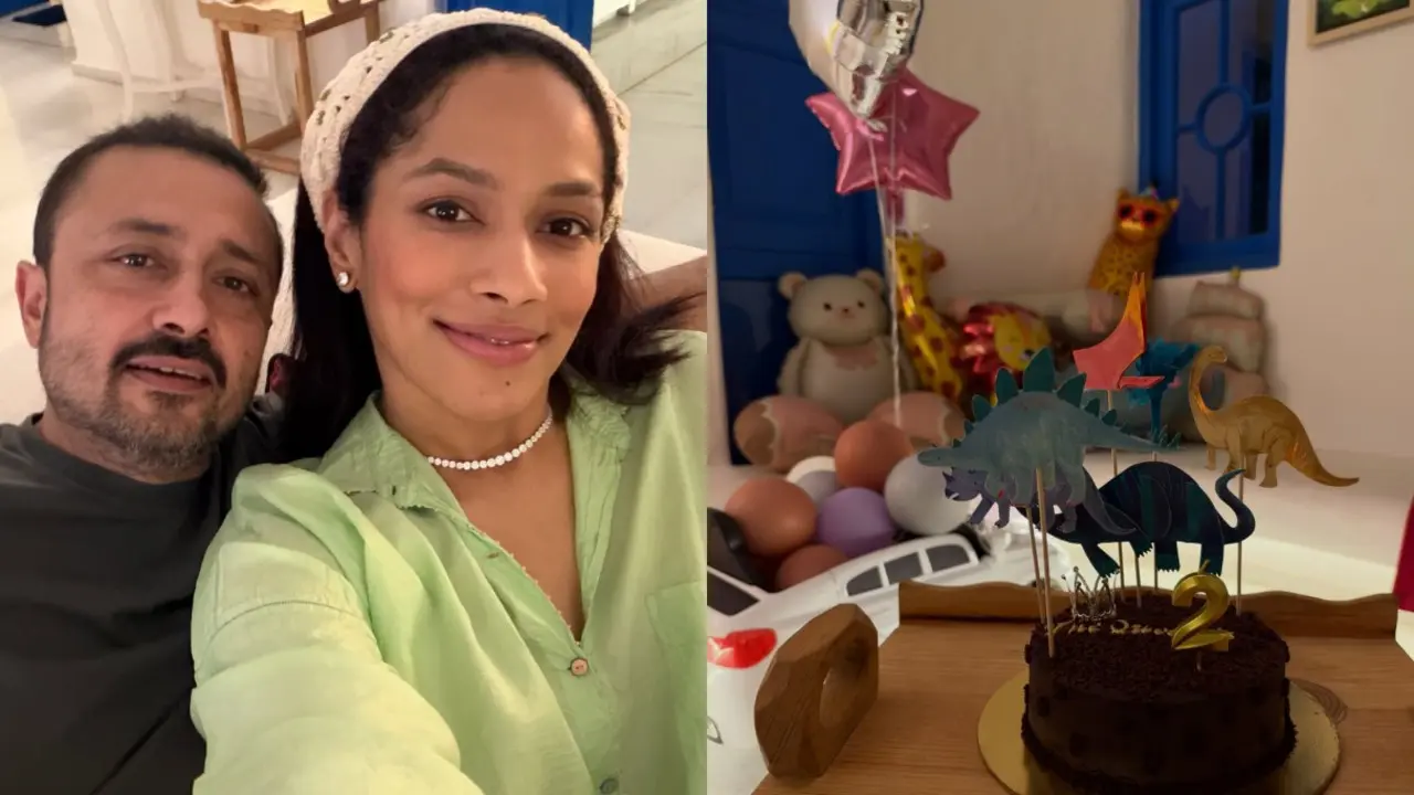 Masaba Gupta shares glimpses from daughter's 2nd birthday celebration Masaba Gupta's daughter's birthday celebration. Pics via Instagram