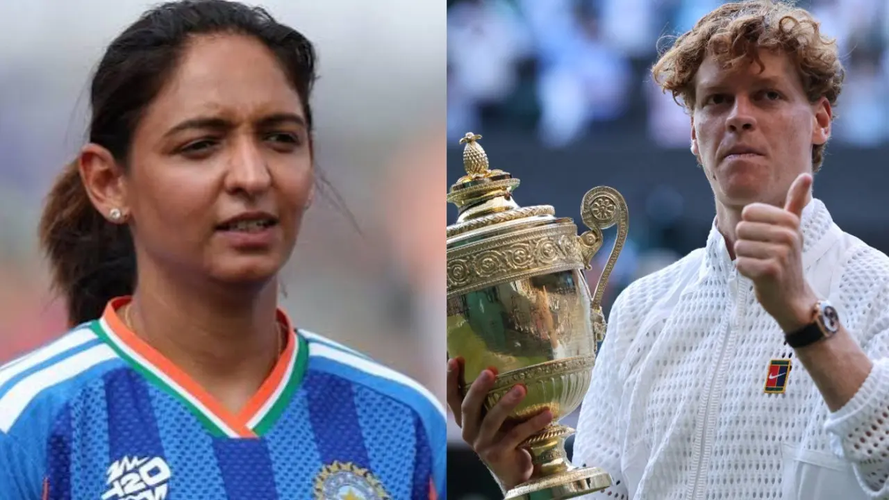 Sports News Today: Harmanpreet Kaur steps down as captain, Sinner's season over Harmanpreet Kaur and Jannik Sinner (Pic: File)