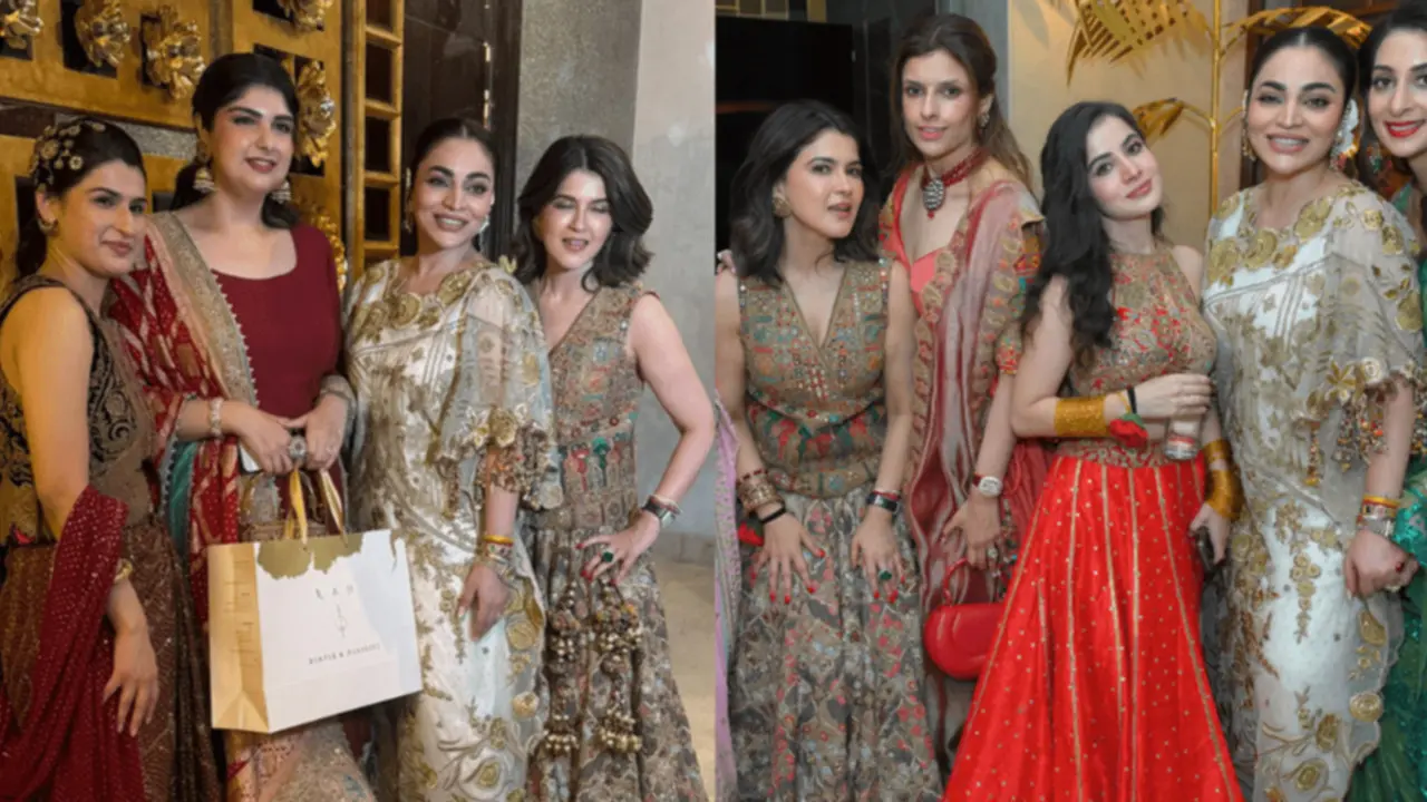 Rimple-Harpreet's Karwa Chauth bash (All pics via Instagram) Rimple-Harpreet's Karwa Chauth bash (All pics via Instagram)