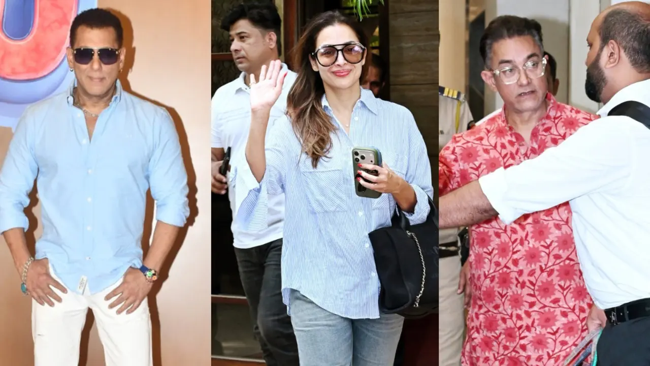 Spotted in the city: Salman Khan, Aamir Khan, Malaika Arora and more Spotted in the city (Pics via Yogen Shah)