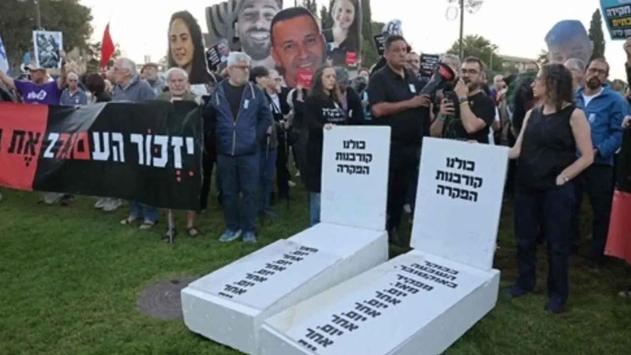 IN PHOTOS: Israelis mourn October 7 attack anniversary as Gaza grapples with war Pic/AFP