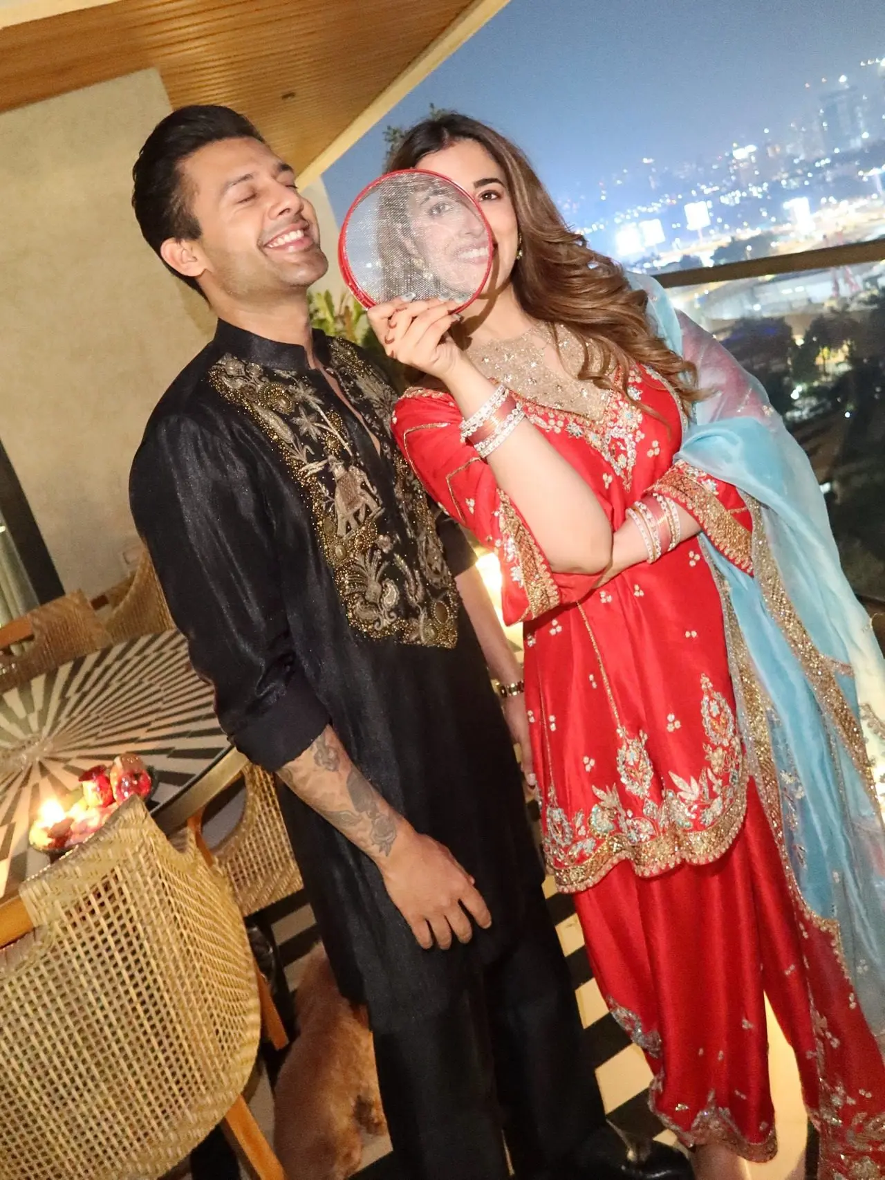 Nupur Sanon and Stebin Ben marked their first Karwa Chauth after marriage sharing romanticand goofy pics from the celebrations. Nupur Sanon and Stebin Ben marked their first Karwa Chauth after marriage sharing romanticand goofy pics from the celebrations.