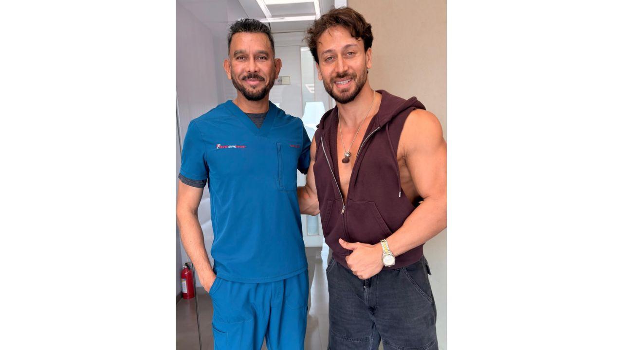 Tiger Shroff and Dr. Venkatesh Movva Explore Performance, Recovery and the Future of Regenerative Orthopaedics Tiger Shroff, Dr. Venkatesh Movva.