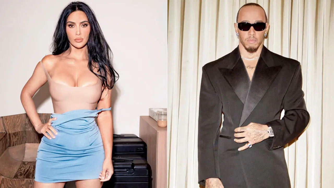 Kim Kardashian speaks about her relationship with Lewis Hamilton Kim Kardashian. Pic/Kim’s Instagram; (right) Lewis Hamilton. Pic/Lewis’s Instagram