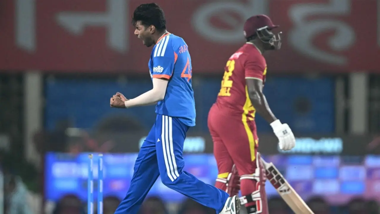 Sunil Gavaskar questions India’s tactics following T20I loss to West Indies Mayank Yadav (Pic: AFP)