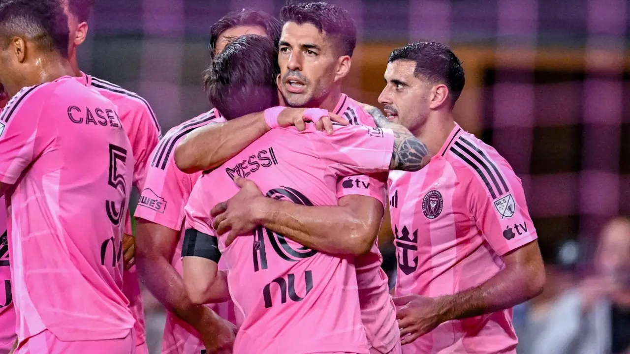 MLS: Suarez scores, Messi blanks as Inter Miami snatch a late 2-2 draw Lionel Messi and Luis Suarez (Pic: AFP)