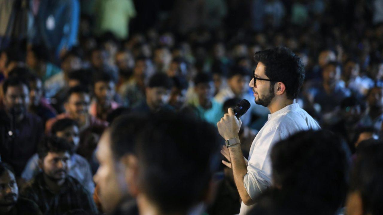Aaditya Thackeray said, "There are two demands. The way you are seeking the resignation of the MPSC chairman, similarly, at the national level there is an agitation for the resignation of Gyanesh Kumar. Both are ruining your future, but both have been backed by two kings," reported the PTI Aaditya Thackeray said, "There are two demands. The way you are seeking the resignation of the MPSC chairman, similarly, at the national level there is an agitation for the resignation of Gyanesh Kumar. Both are ruining your future, but both have been backed by two kings," reported the PTI