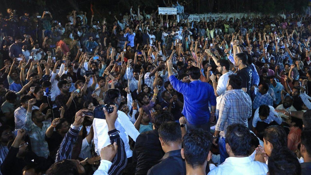 The Shiv Sena (UBT) leader's visit came amid the continuing agitation by MPSC aspirants in Pune over recruitment-related demands, including the resignation of the commission chairman The Shiv Sena (UBT) leader's visit came amid the continuing agitation by MPSC aspirants in Pune over recruitment-related demands, including the resignation of the commission chairman