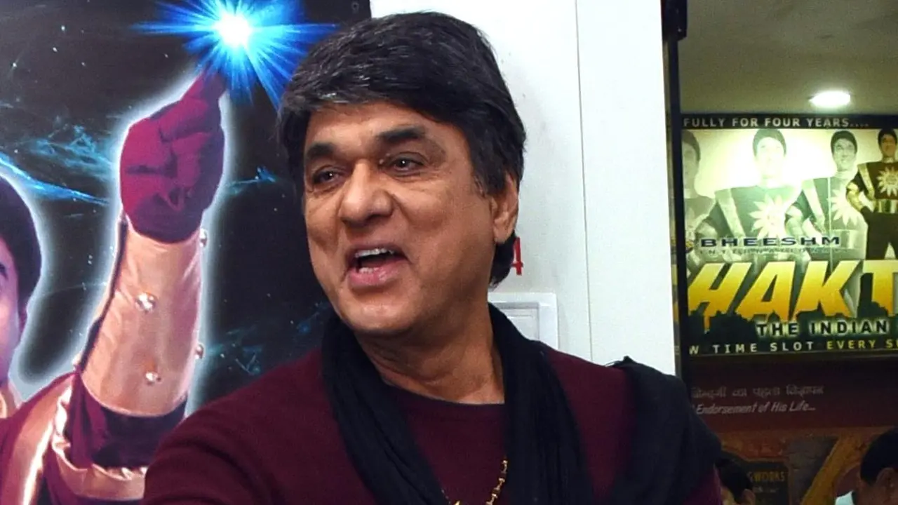 'I found the story very interesting': Mukesh Khanna on choosing Vishwaguru Mukesh Khanna. Pic/AFP