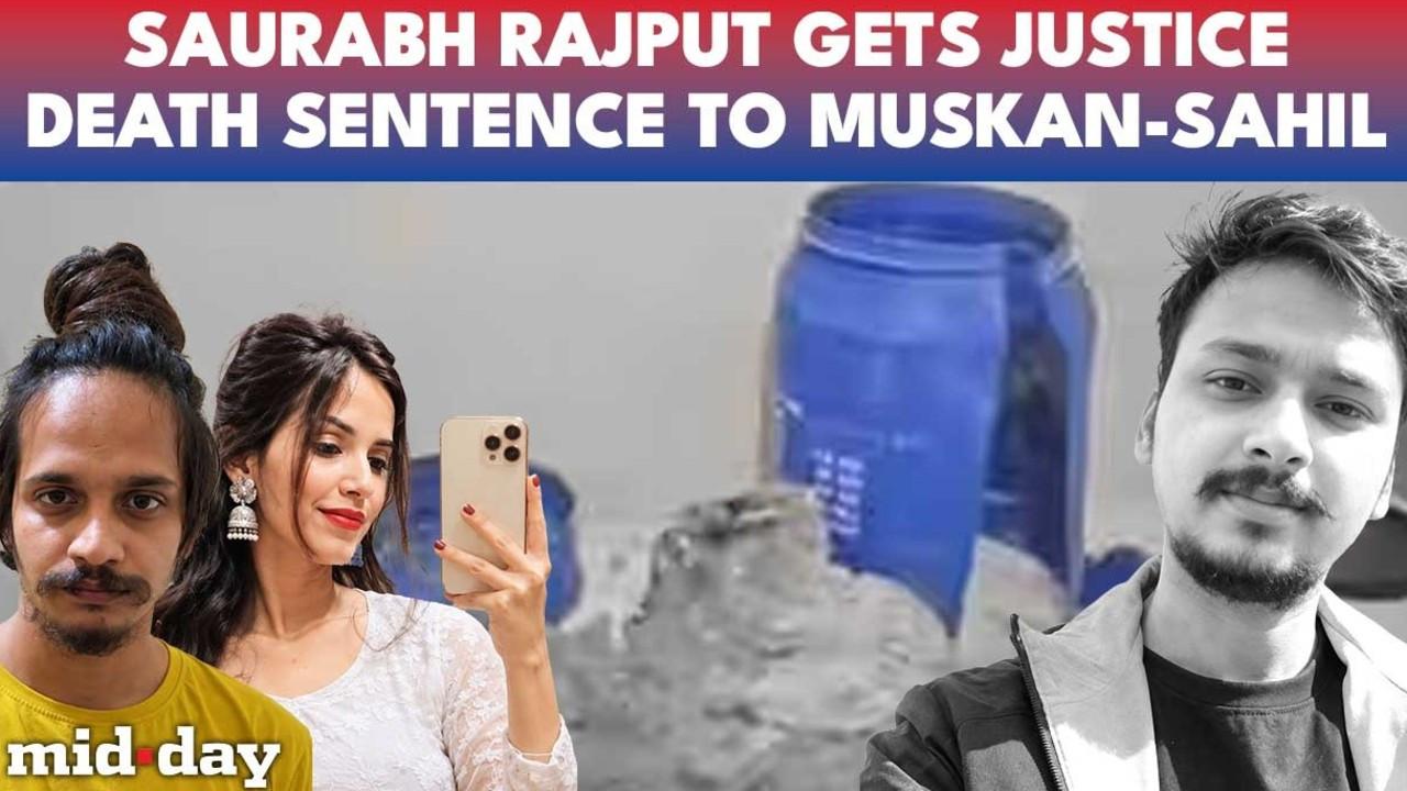Meerut Blue Drum Murder Case: Muskan Rastogi, Sahil Shukla get death penalty