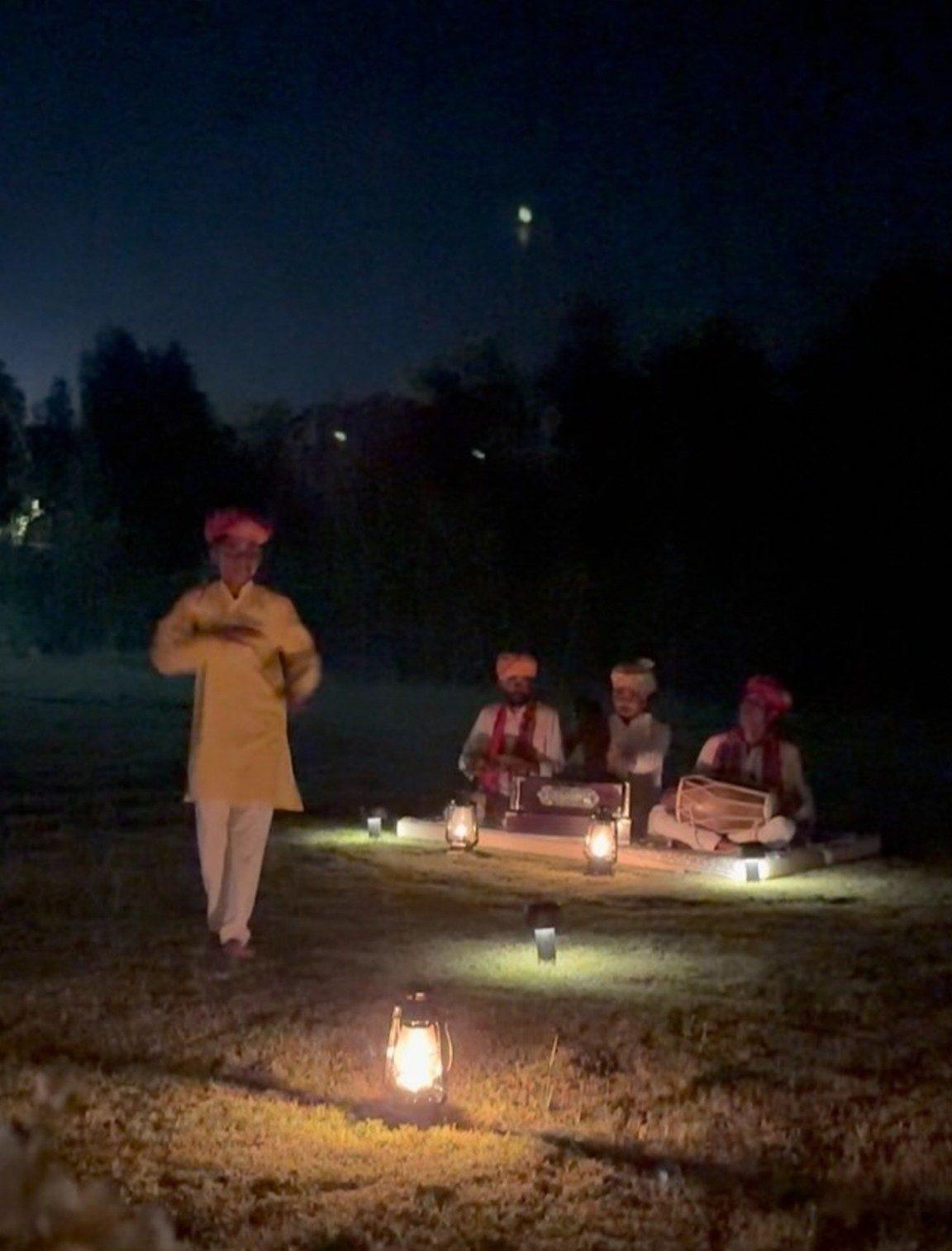 Palak also shared glimpses of the Rajasthani dance and cultural performances she experienced during her stay. The vibrant traditional music, costumes and performances added a cultural touch to her getaway. Palak also shared glimpses of the Rajasthani dance and cultural performances she experienced during her stay. The vibrant traditional music, costumes and performances added a cultural touch to her getaway.
