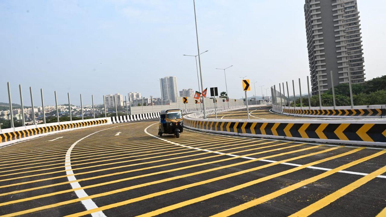 The flyover was virtually inaugurated by Maharashtra Chief Minister Devendra Fadnavis on Thursday, along with the railway overbridges at Sion and Vidyavihar The flyover was virtually inaugurated by Maharashtra Chief Minister Devendra Fadnavis on Thursday, along with the railway overbridges at Sion and Vidyavihar