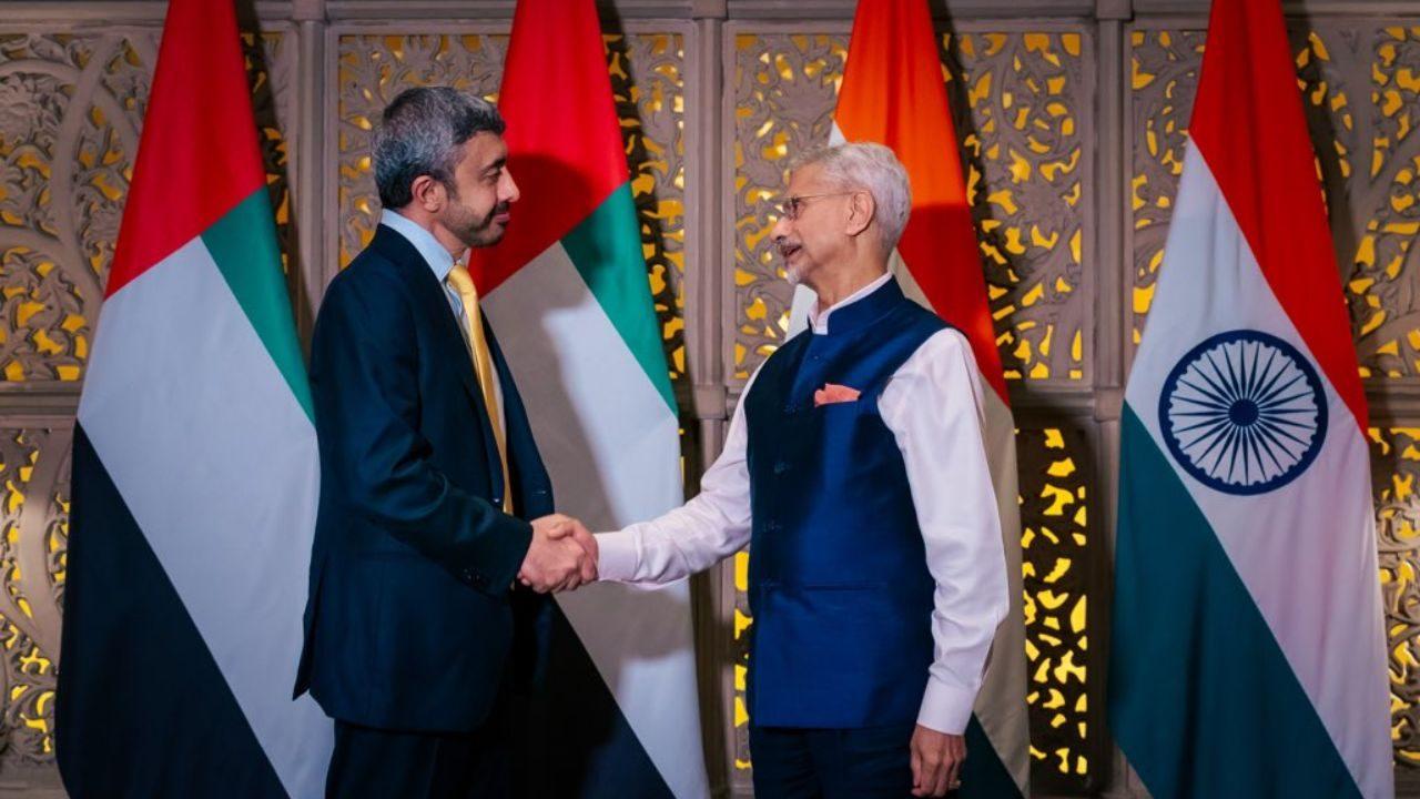 Speaking during his meeting with UAE Deputy Prime Minister and Foreign Minister Sheikh Abdullah bin Zayed Al Nahyan in Mumbai, Jaishankar said the partnership had continued to achieve new milestones despite global economic challenges and regional uncertainties Speaking during his meeting with UAE Deputy Prime Minister and Foreign Minister Sheikh Abdullah bin Zayed Al Nahyan in Mumbai, Jaishankar said the partnership had continued to achieve new milestones despite global economic challenges and regional uncertainties